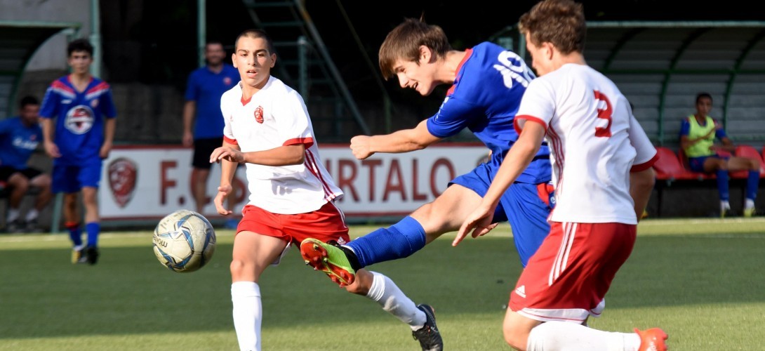 15 წლადმე ლიგა: ლოკომოტივმა ცხინვალი დაამარცხა