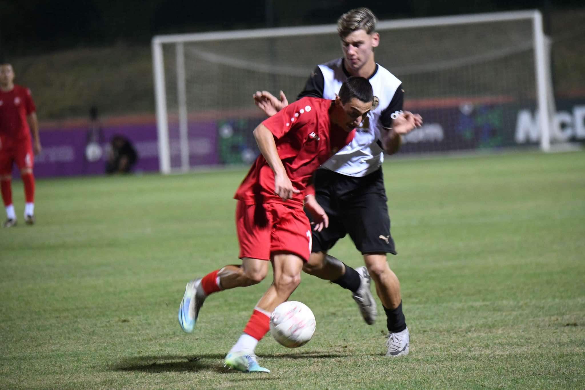 Loco played against Valencia CF at Daraselia Cup