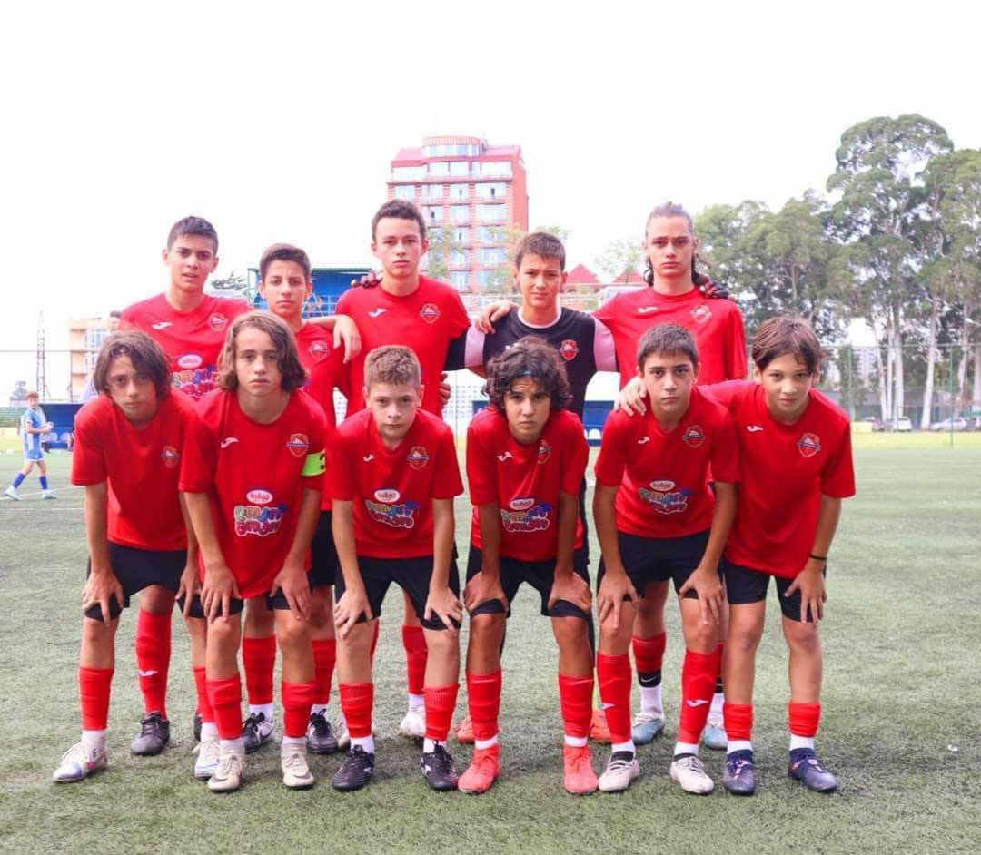 Loco U14 team took second place at the Ateiti Cup