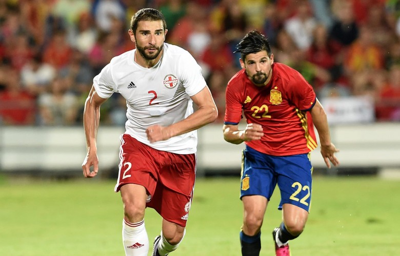 Ucha Lobzhanidze being a footballer of Locomotive