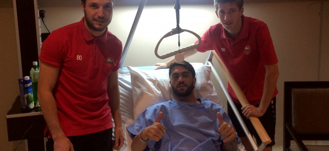Rati Ardazishvili goes through the surgery successfully 