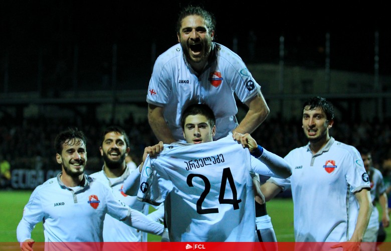  Vato Arveladze’s  victorious goal for Locomotive in Batumi
