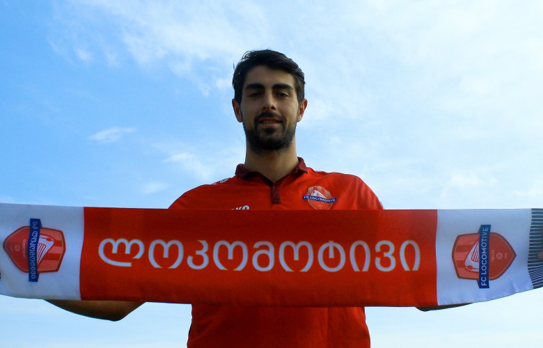 Mamuka Kobakhidze being a footballer of Locomotive