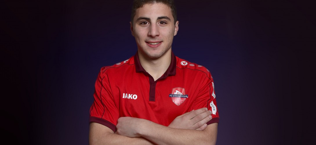 Zura Davitashvili being a footballer of Locomotive