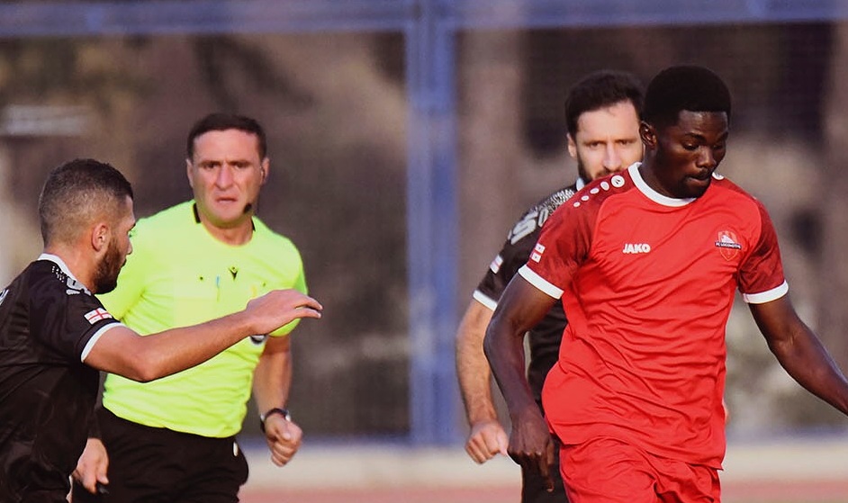 ლოკო სპაერთან გასვლით მატჩში დამარცხდა