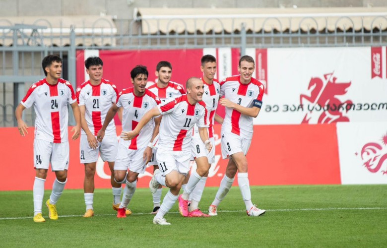 Ninidze's goal - Loco's players played two matches in the under-19 team of Georgia