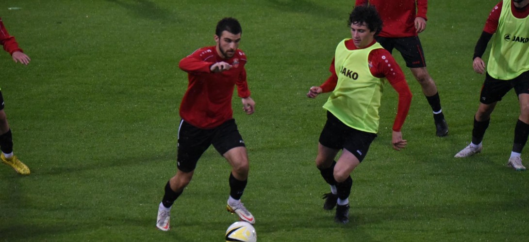 FC Locomotive is preparing to play against Kolkheti 1913